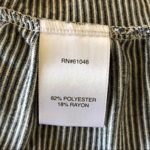 Vanity Striped Elephant Tank Top - Picture 7 of 8